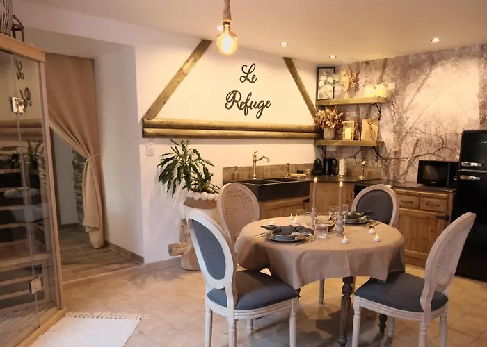 Ferienhaus Le Refuge: Maison Detente Et *